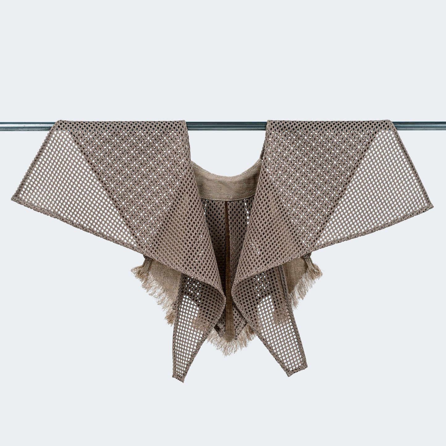 Back view showing sand mesh and canvas details